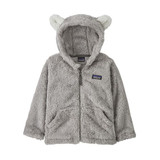 Patagonia Baby Furry Friends Hoody in Salt Grey / SGRY