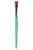 The soft, nylon bristles of our eyebrow highlighter brush work to blend down the wax of the pencil to bring out the brow bone.