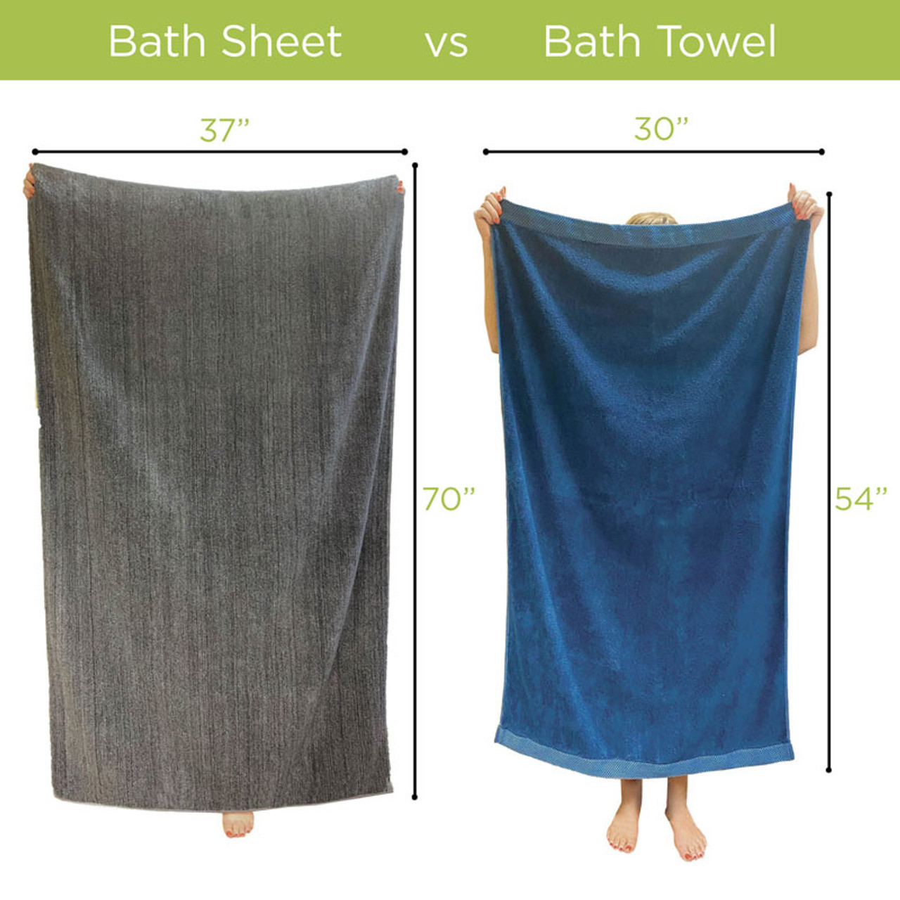 Bath Sheets & Hand Towels  Bliss Villa Bamboo Mélange by