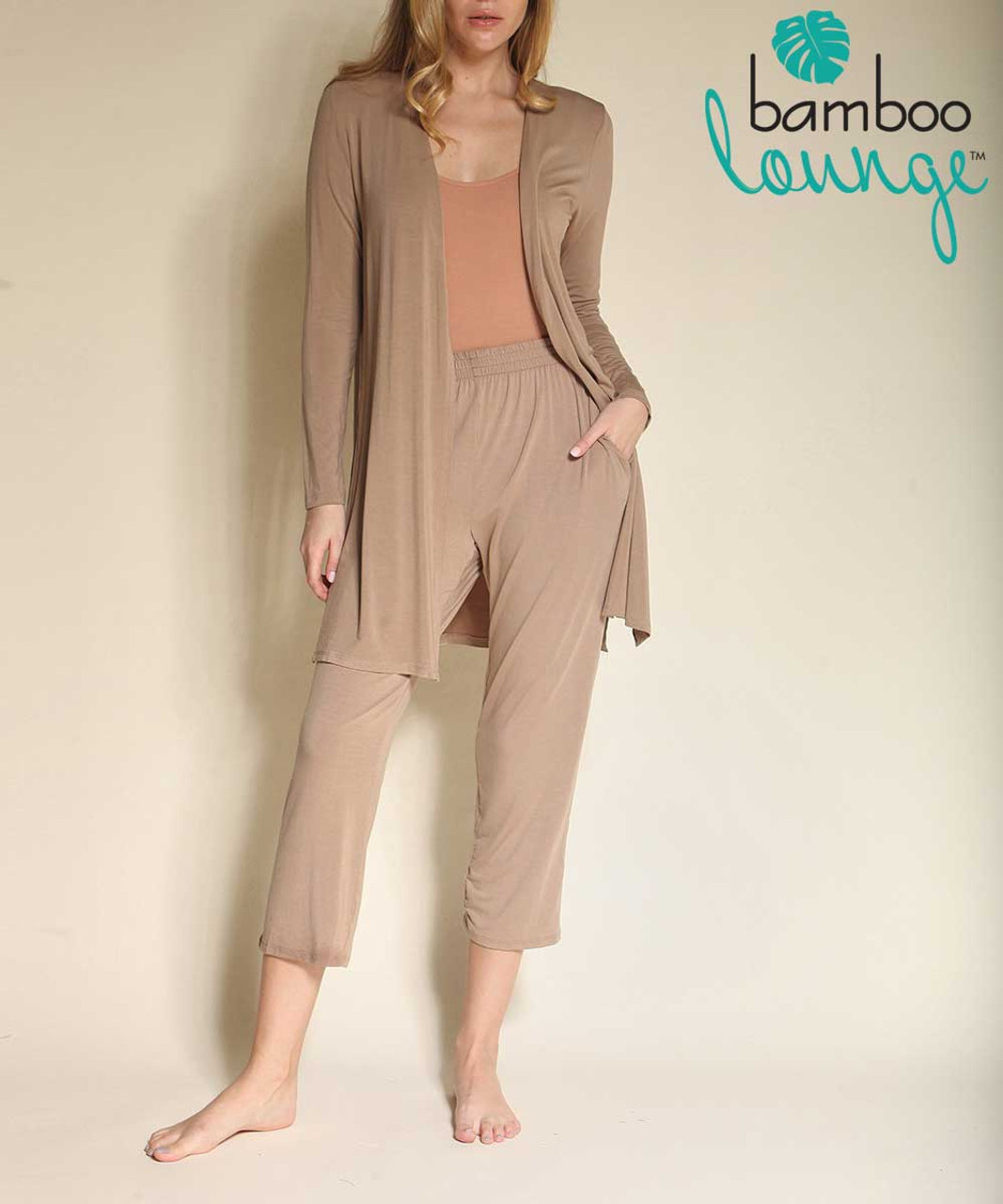 Bamboo Lounge Cardigan Jogger Set by Bamboutique