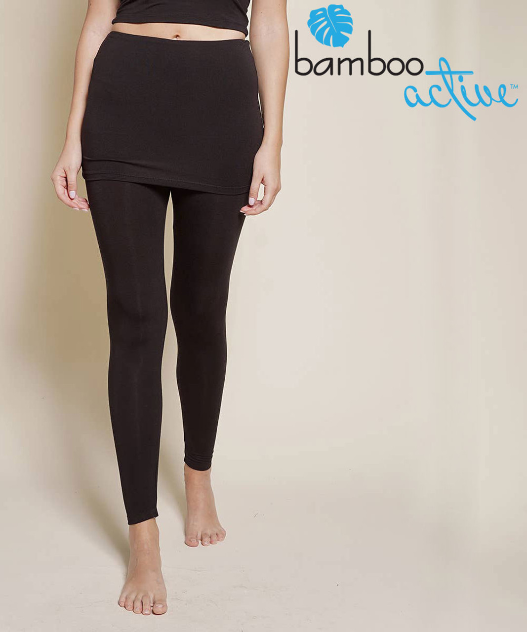 Bamboo Leggings Skirt Attached – Dakota Mae
