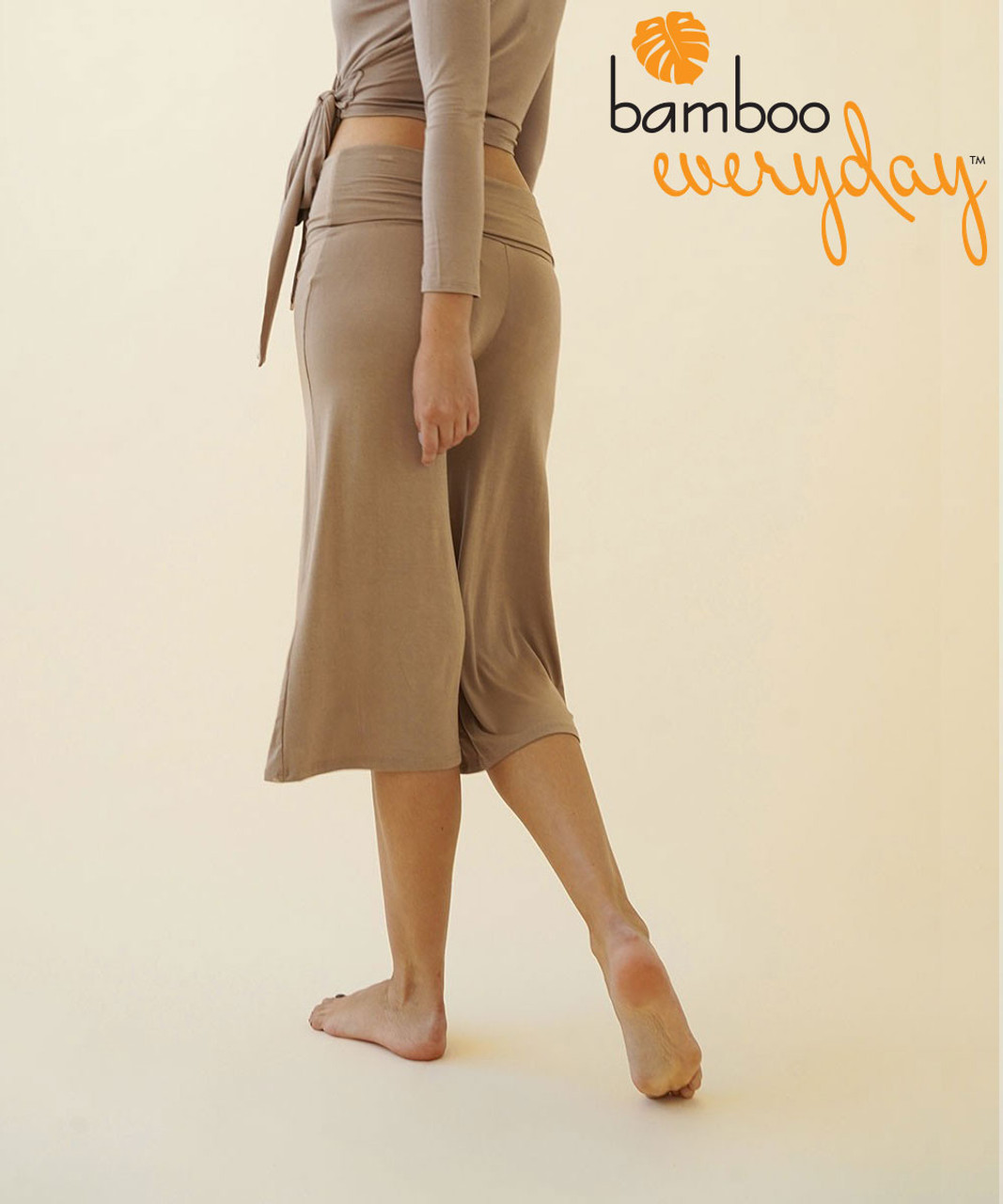 Bamboo Everyday Classic Gaucho Pants | by Bamboutique