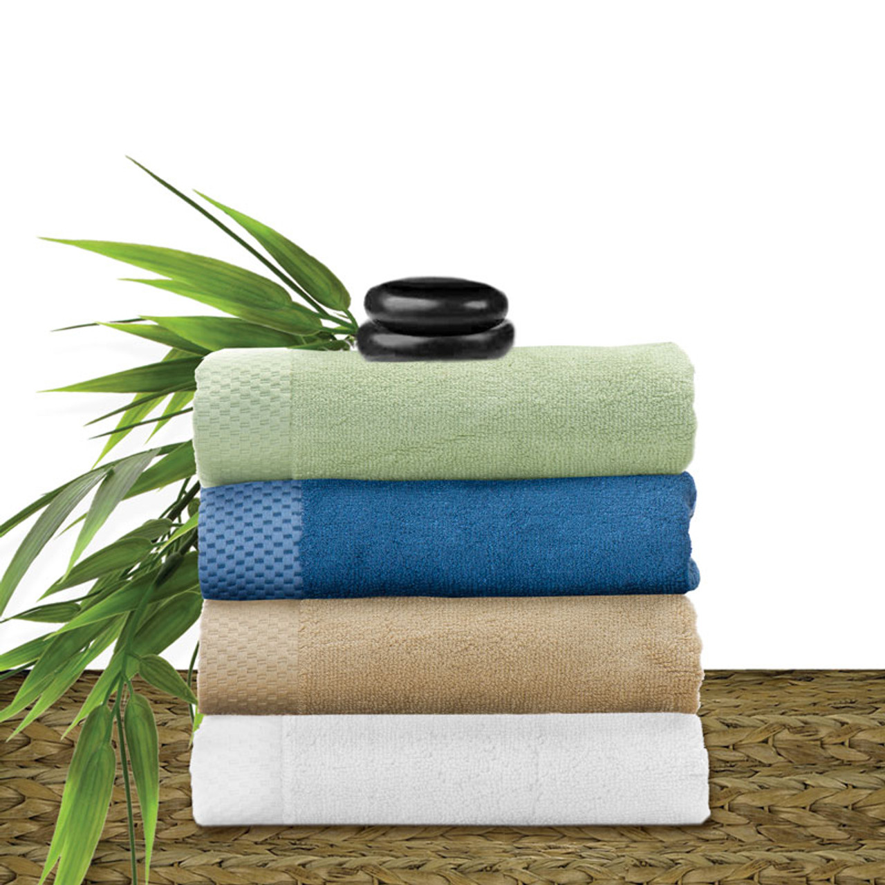 Bamboo Duck Egg Blue Luxury Hand/Bath/Sheet/Hair Towel