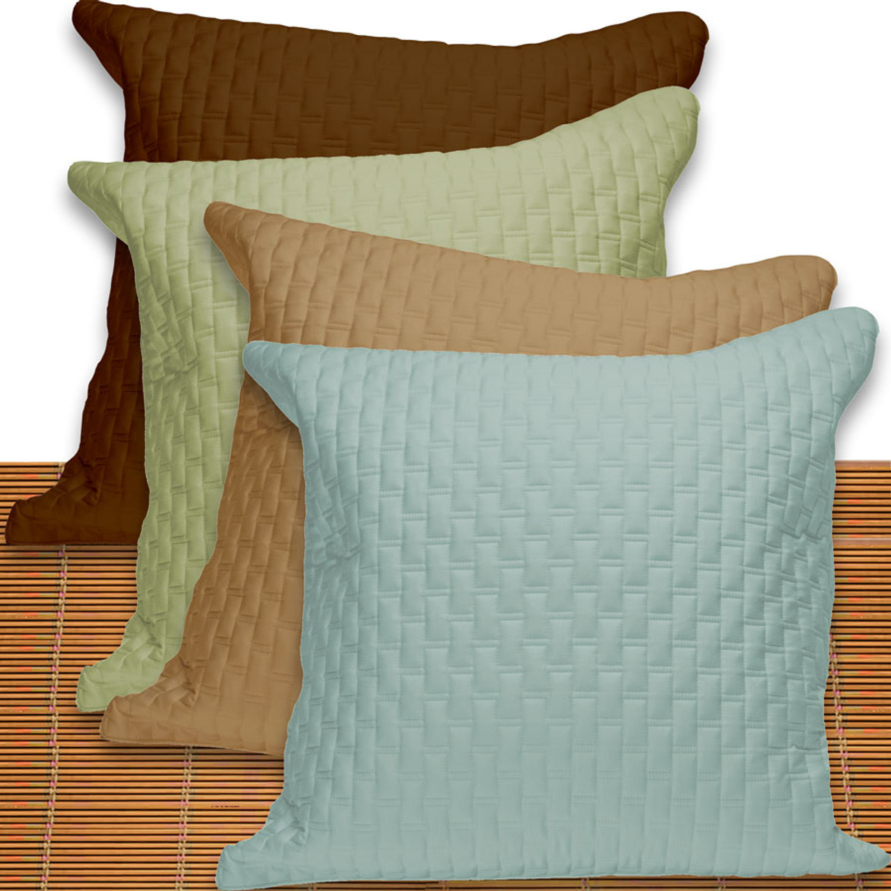 Bamboo Euro Pillow Sham Bliss Villa Dreamweave Bamboo Bliss