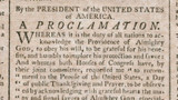 Thanksgiving Proclamation of 1789
