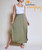 Bamboo Everyday Curved Hem Maxi Skirt in Olive You