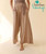 Bamboo Lounge Maxi Palazzo Pants in Sandcastle Beige