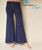 Bamboo Classic Palazzo Pants in Midnight Blue