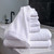 Bliss Villa Bamboo Eco-Luxe 8 Piece Bath Towel Set (2 Bath Towel, 2 Hand Towel, and 4 Washcloths) - White