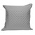 Bliss Villa Eco-Luxe Quilted Bamboo Euro Pillow Sham Platinum