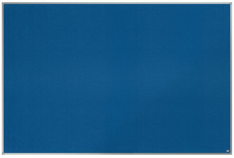 CW Office ValueX Nbrd Felt 1800x1200mm Blue, blue felt board for office use, 1800x1200mm size.