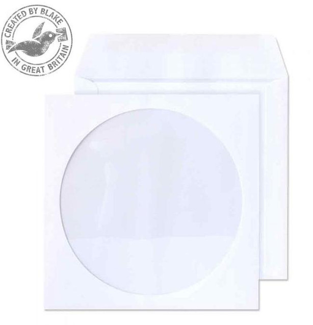 CW Office Everyday White Win Gum CD/DVD 90gsm PK50, pack of 50 blank white CD/DVD discs in square packaging