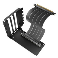 Antec 200mm PCIe 4.0 Riser Cable with Bracket Mount, Black, Designed To Allow Vertical Mounting Of A Graphics Card