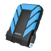 Various Adata HD710 Pro Durable 2TB USB 3.1 Portable External Hard Drive, blue rugged waterproof, shockproof, and dustproof external storage device