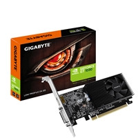 Gigabyte NVIDIA GeForce GT 1030 2GB DDR4 Low Profile Graphics Card, 384 CUDA Cores, 1379 MHz Core Clock, Single Fan