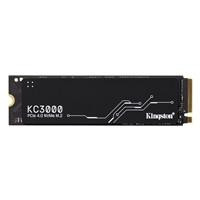 Various Kingston KC3000 (SKC3000D/2048G) 2TB NVMe M.2 SSD, PCIe 4.0 interface, 2280 form factor, high-speed read and write speeds of 7000MB/s, and a 5-year warranty.