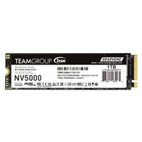 Various Team NV5000 (TM8FGM001T0C101) 1TB M.2 PCIe Gen4x4 SSD, high-speed storage with NVMe, 2280 form factor, read speeds up to 5000MB/s, write speeds up to 3000MB/s, durable and reliable with 3-year warranty.
