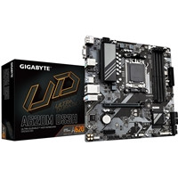 Gigabyte A620M DS3H Ultra Durable AMD AM5 Socket Motherboard, Micro-ATX, 4x DDR5 Slots, 1x M.2 Socket, 1x USB-C Port, GbE LAN