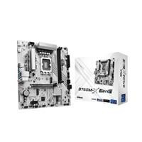 Various ASRock B760M-X Gen5 Intel 1700 Socket Motherboard, Micro-ATX, with 2 DDR5 RAM slots, 2 M.2 SSD slots, 2.5GbE LAN port, DisplayPort, and HDMI ports.