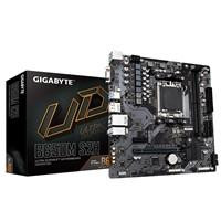 Various Gigabyte B650M S2H Ultra Durable AMD AM5 Socket Motherboard, Micro-ATX, 2x DDR5 Slots, 1x M.2 Socket, GbE LAN, image showing the motherboard with multiple slots and ports.