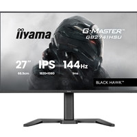 iiyama G-Master Black Hawk gaming monitor GB2741HSU-B1 27" Black, Height Adjustable, IPS, Ultra Slim Bezel, Full HD, 144Hz, 1ms, FreeSync