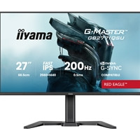 iiyama G-Master Red Eagle gaming monitor GB2771QSU-B1 27" Black, Height Adjustable, QHD Resolution, Ultra Slim Bezel, IPS, 200Hz, 0.5ms