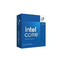 Various Intel Core i7 14700KF 20 Core Processor, 28 Threads, 2.5GHz up to 5.6GHz Turbo Raptor Lake Socket LGA 1700 33MB Cache, 125W, product box image.