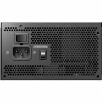 Various Antec GSK850 V2 850W Fully Modular ATX 3.1 Power Supply, 80 PLUS Gold, PCIe 5.1 Ready with 12V-2x6 Cable, Silent 120mm Fan, front view showing rear panel with power socket and ventilation grille.