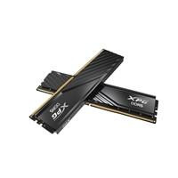 Various Adata XPG Lancer Blade AX5U5600C4616G-DTLABBK 32GB U-DIMM System Memory DDR5, 5600MHz, 2 x 16GB, black and gold RAM modules with sleek design.