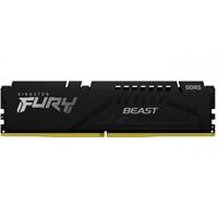 Various Kingston FURY Beast KF552C40BB-16 16GB DDR5 System Memory DIMM, black module with branding, 5200MHz, CL40, Intel XMP support.