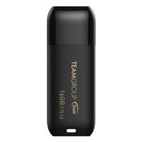 Various Team C175 16GB USB 3.1 Black USB Flash Drive, a compact portable storage device with a sleek black design and high-speed data transfer capabilities.
