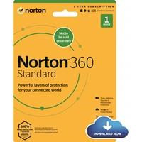 Various Norton 360 Standard 2022 Antivirus Software for 1 Device, 1-year Subscription, Includes Secure VPN packaging