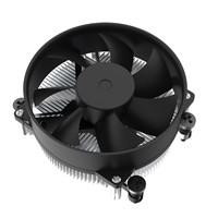 Various Low Profile CPU Cooler With 92mm PWM Fan For AMD Platform, black cooling fan with heat sink and mounting brackets