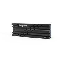 Various be quiet! (BZ002) MC1 M.2 SSD Cooler, Single/Double Side Compatibility, 2280 Size, black cooling solution for M.2 SSDs with sleek design and heat dissipation features.