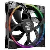 Various be quiet! Light Wings 140mm PWM Reverse ARGB Lighting Ultra-Quiet Computer Case Fan, black with colorful RGB lighting, high airflow, and durable design.