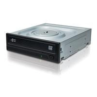 Various Hitachi-LG GH24NSD5.ARAA10B 24x DVDRW with M Disc Internal Optical Drive (OEM), front view of the internal optical drive with black faceplate and silver body.