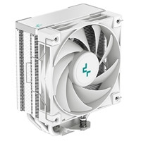 DeepCool AK400 WH Fan CPU Cooler, Universal Socket, High Performance 120mm Silent Hydro Bearing PWM White Fan, 1850RPM, 4 Heat Pipes