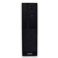 Various LOGIX Intel Core Ultra 5 10 Core Small Form Factor Business / Education PC with 16GB DDR5 RAM, 500GB SSD, Windows 11 Pro, keyboard, front view.