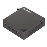 Various Gigabyte BRIX (GB-BRU5-225H) Barebone Kit, compact black computer case with multiple USB ports, Intel Core Ultra 5 225H 14 Core CPU, 2 DDR5 SO-DIMM slots, and 2 M.2 2280 slots for high-performance computing.