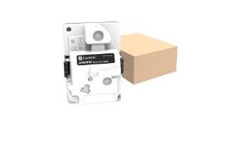 Lexmark 20N0W00 Toner Waste Box, image showing the toner waste container alongside a brown cardboard box.