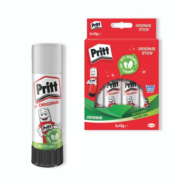 Pritt Stick Original Glue 43G PK5