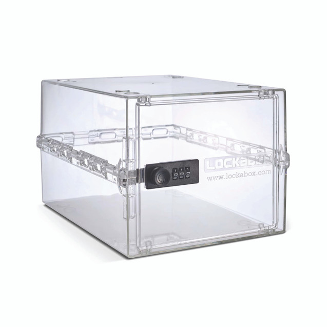 Lockabox One Storage Box 10L Crystal
