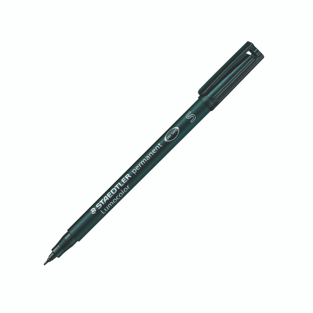 Staedtler Lumocolr OHP Pens BLK PK10