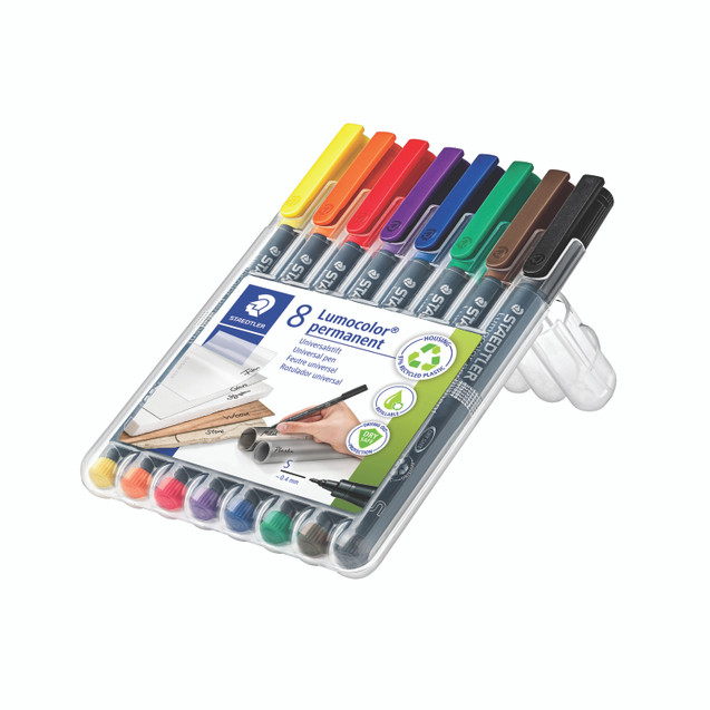 Staedtler Lumocolour Med Tip PK8