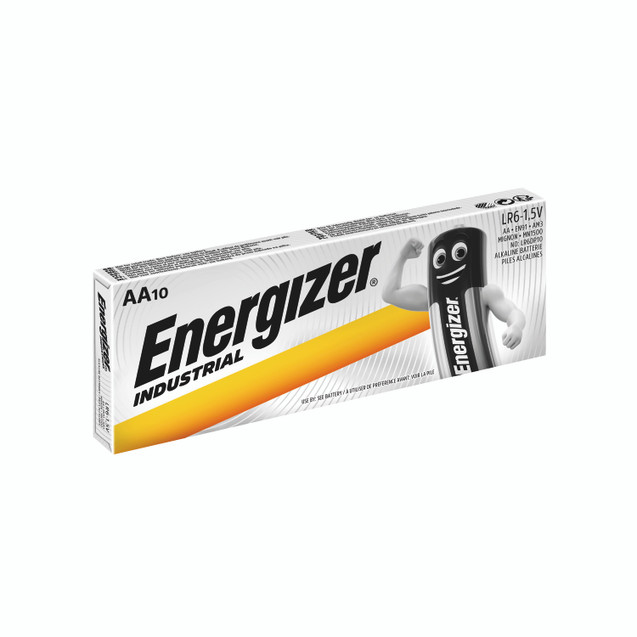 Energizer Indl Battery AA/LR6 PK10