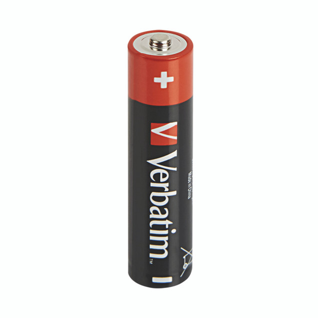 Verbatim Aaa Alkaline Batteries PK4