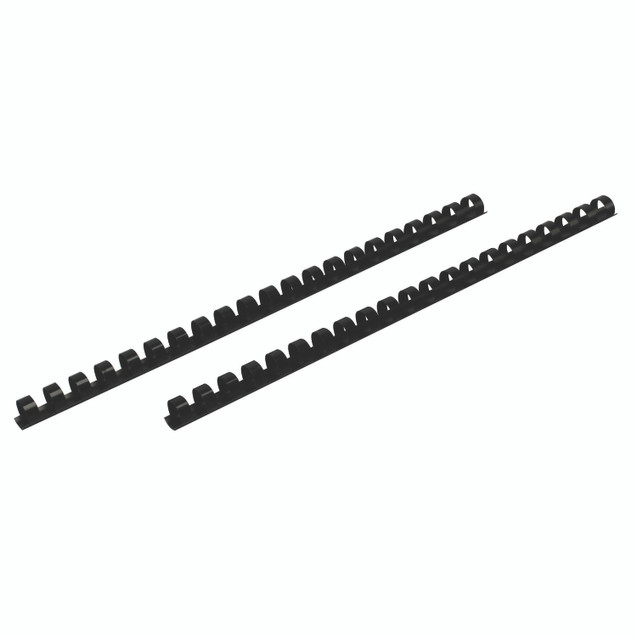 Fellowes 12MM Black Bind Comb PK100