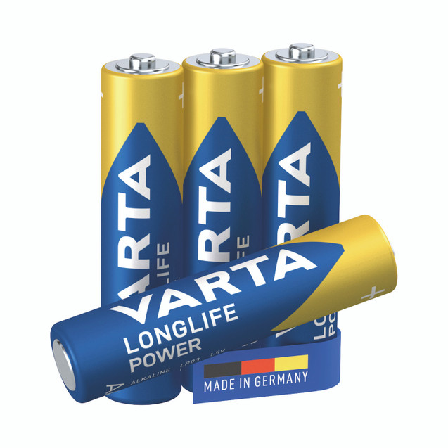 Varta Longlife Power Aaa Battery PK4