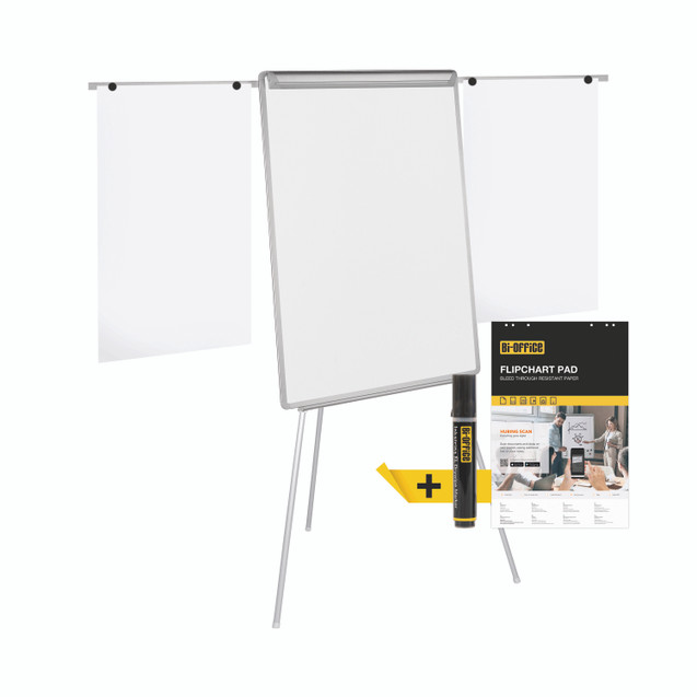 Bi-Office Design Tripod Easel A1 WHT