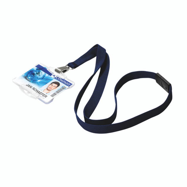 Durable Lanyard Snap Hook Blue PK10
